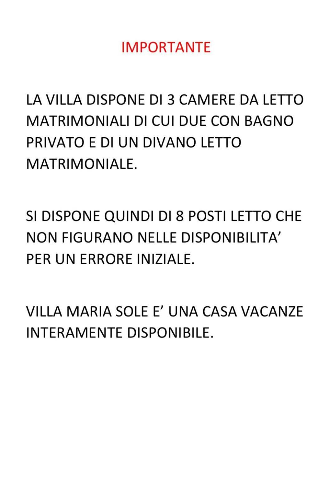 Villa Maria Sole Scafati Luaran gambar